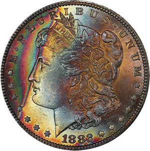image for: $1 1882 PCGS MS66