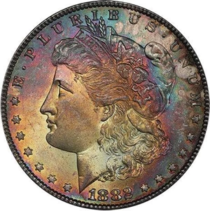 image for: $1 1882 PCGS MS66