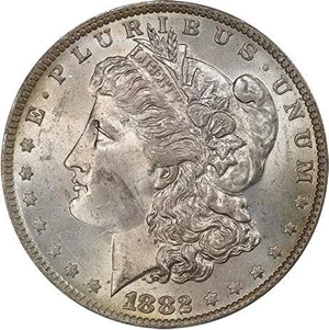 image for: $1 1882-O PCGS MS63