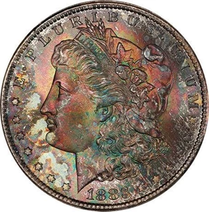 image for: $1 1883-CC PCGS MS66+ CAC