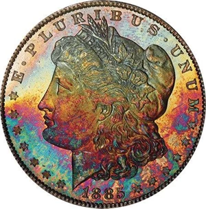 image for: $1 1885 PCGS MS65 DMPL CAC