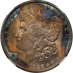 image for: $1 1886 NGC MS67+