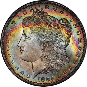 image for: $1 1904-O PCGS MS66 CAC