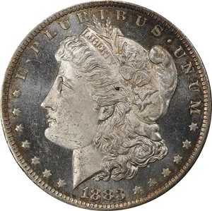 image for: $1 1883-O PCGS MS65 DMPL CAC