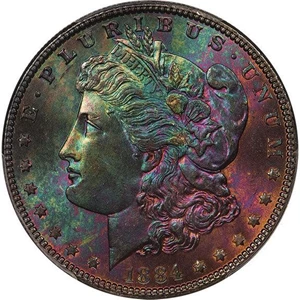 image for: $1 1884 PCGS MS66+ CAC