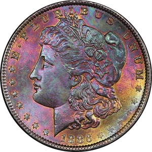 image for: $1 1886 PCGS MS66+ CAC