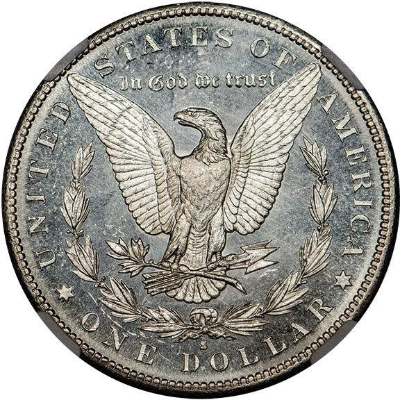 image for: $1 1889-S NGC MS66 DMPL