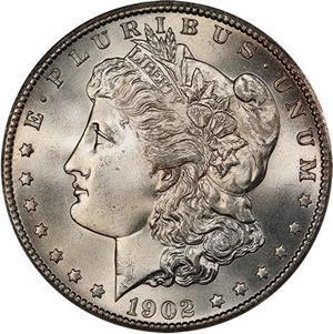 image for: $1 1902-S PCGS MS66+ CAC