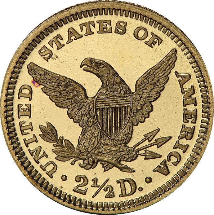 image for: $2.50 1901 PCGS PR67 DCAM CAC