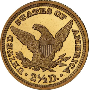 image for: $2.50 1906 PCGS PR67 CAM CAC