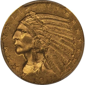image for: $5 1911-D PCGS MS62 CAC