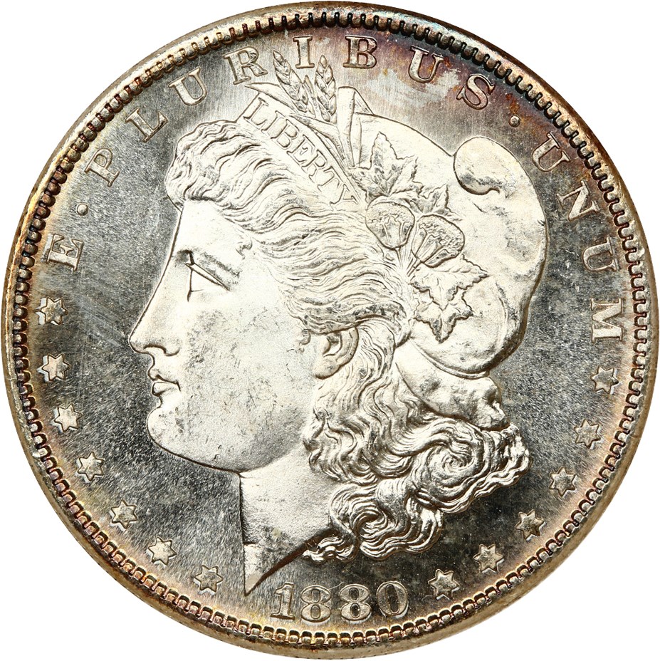 image for: 1880-S $1 NGC MS65 DMPL (OH)