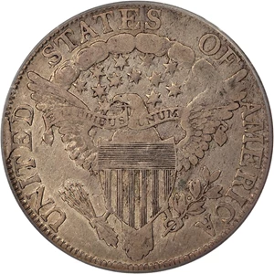 image for: 1806 50c PCGS/CAC VF20 (6/Inverted 6)