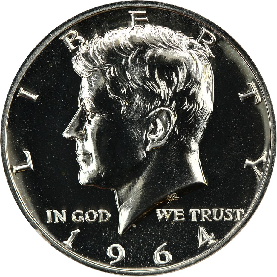 image for: 1964 50c NGC Proof 66 (Accented Hair)