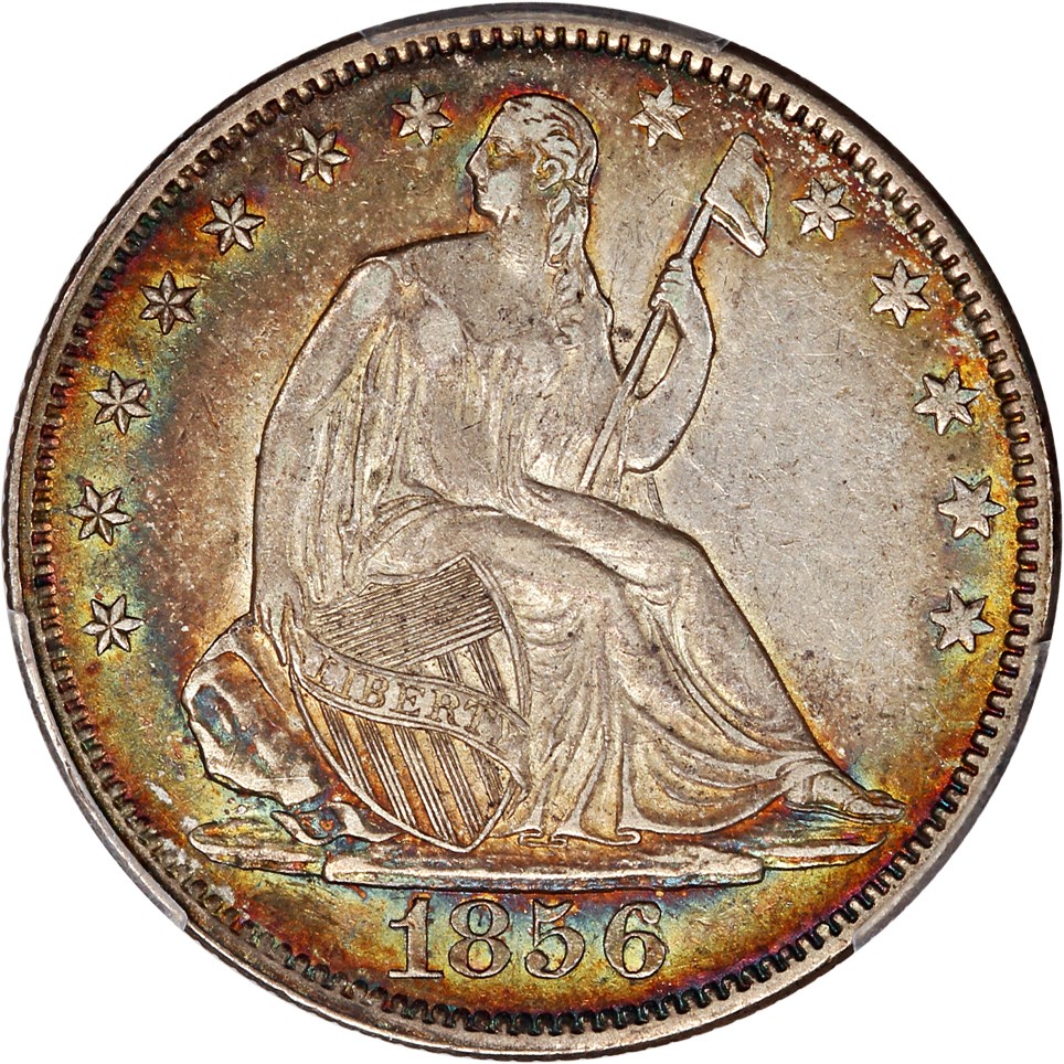 image for: 1856 50c PCGS XF45