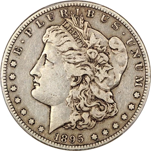 image for: 1895-S $1 PCGS VF30