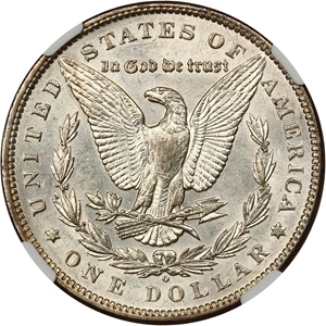 image for: 1899-O $1 NGC AU58 (Micro O)