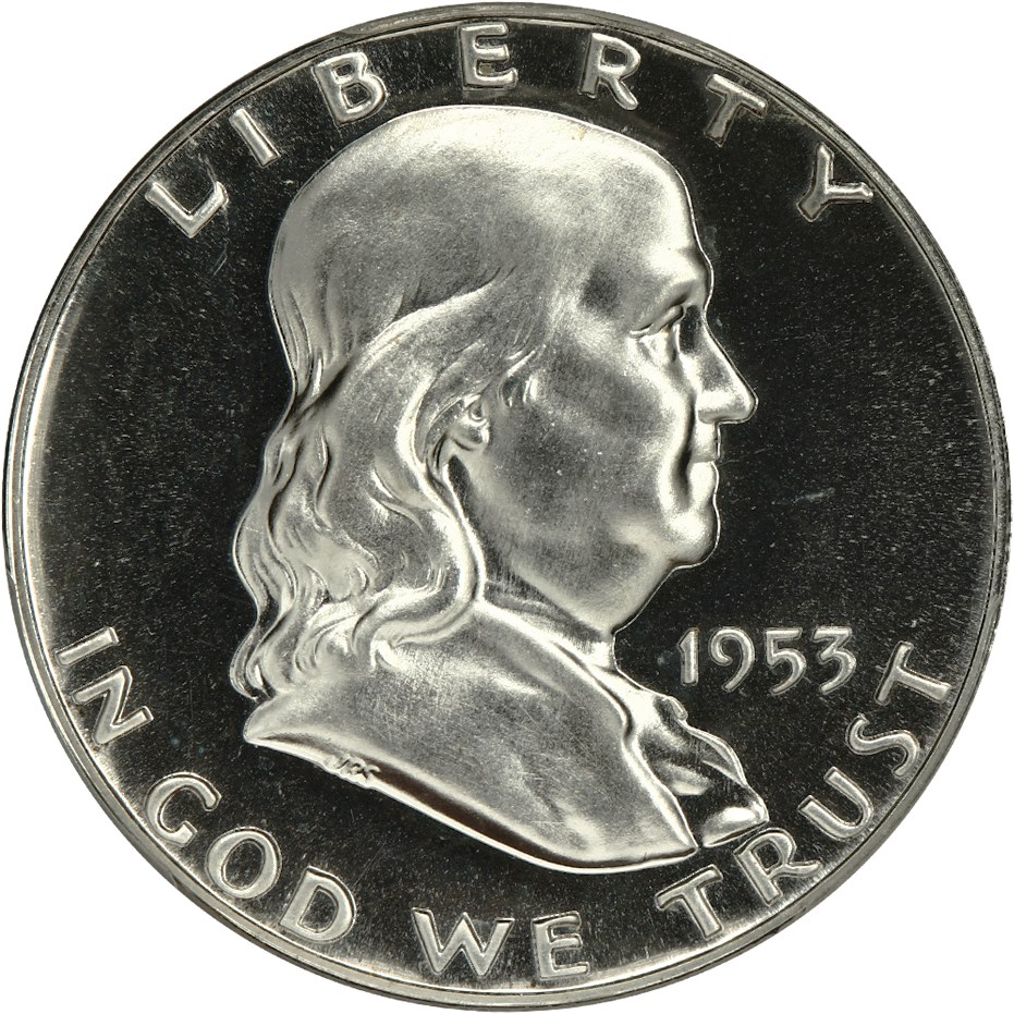 image for: 1953 50c PCGS Proof 66 CAM