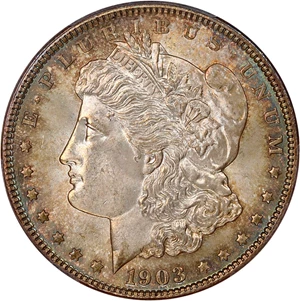 image for: 1903 $1 PCGS MS65