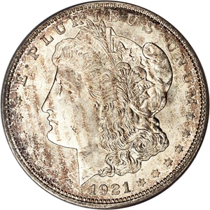 image for: 1921-D $1 PCGS MS65