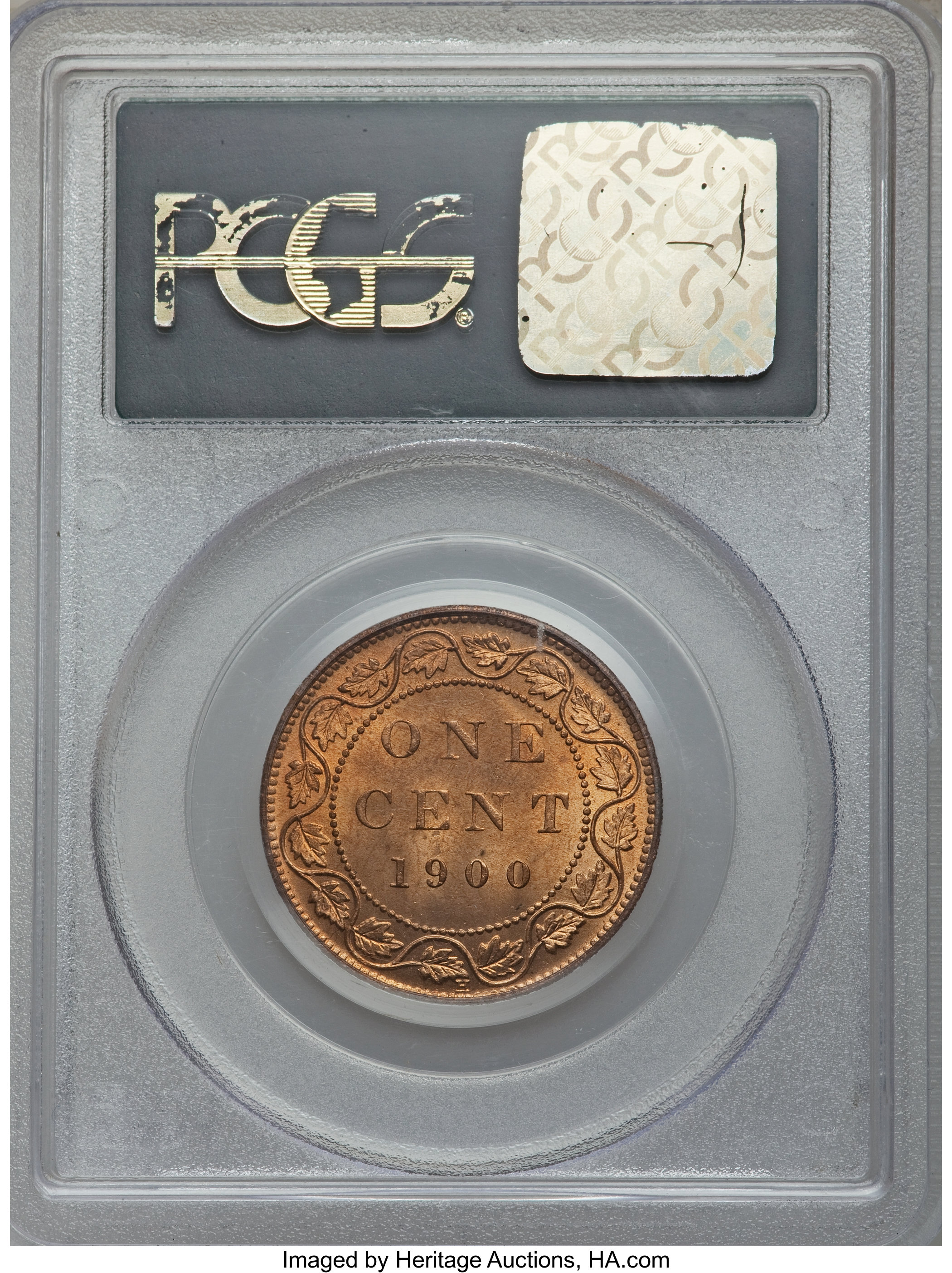1900-H 1c MS RD MS65 RD thumbnail 3