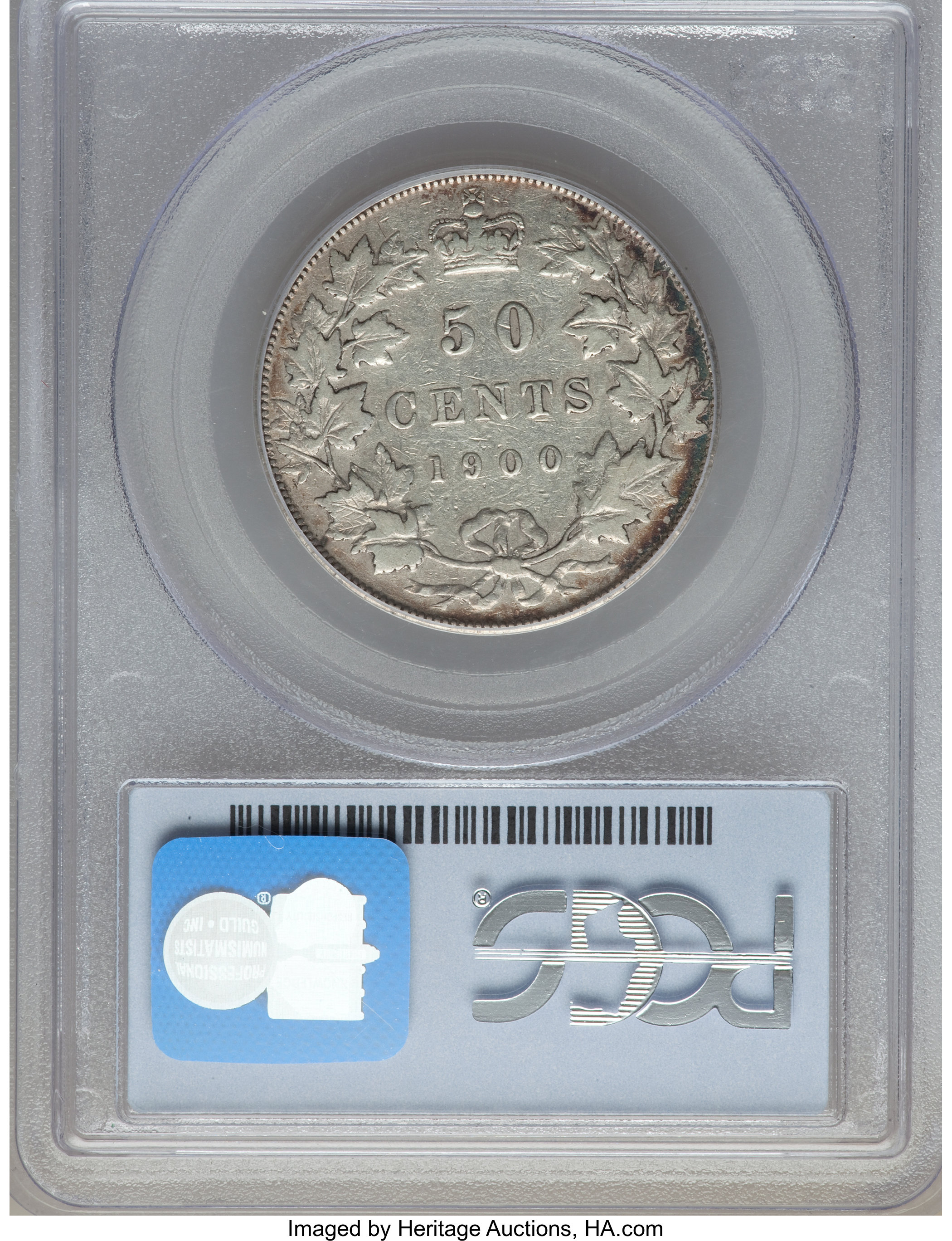 image for: Victoria 50 Cents 1900 VF35 PCGS