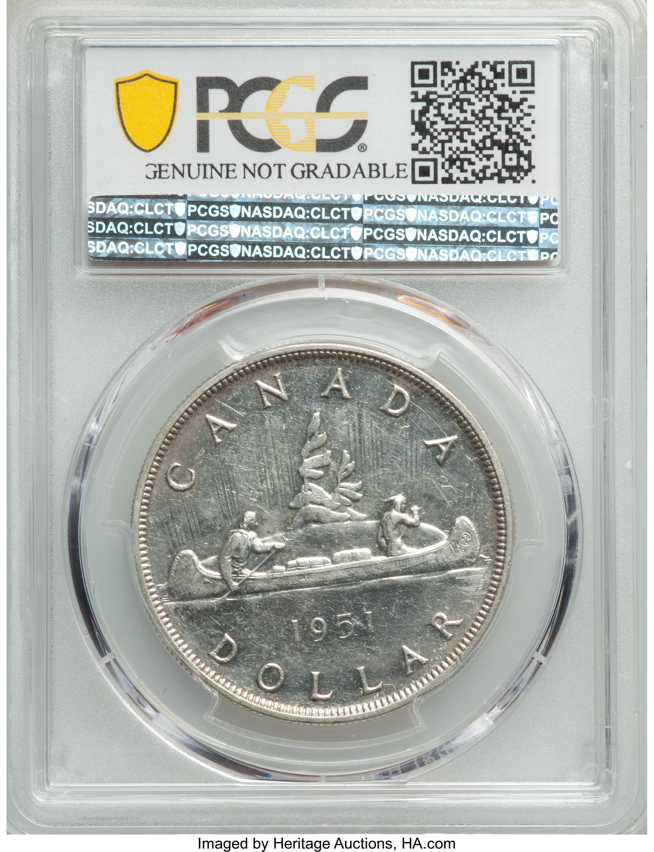 1951 S$1 Arnprior MS (KM-37) MS61 thumbnail 25