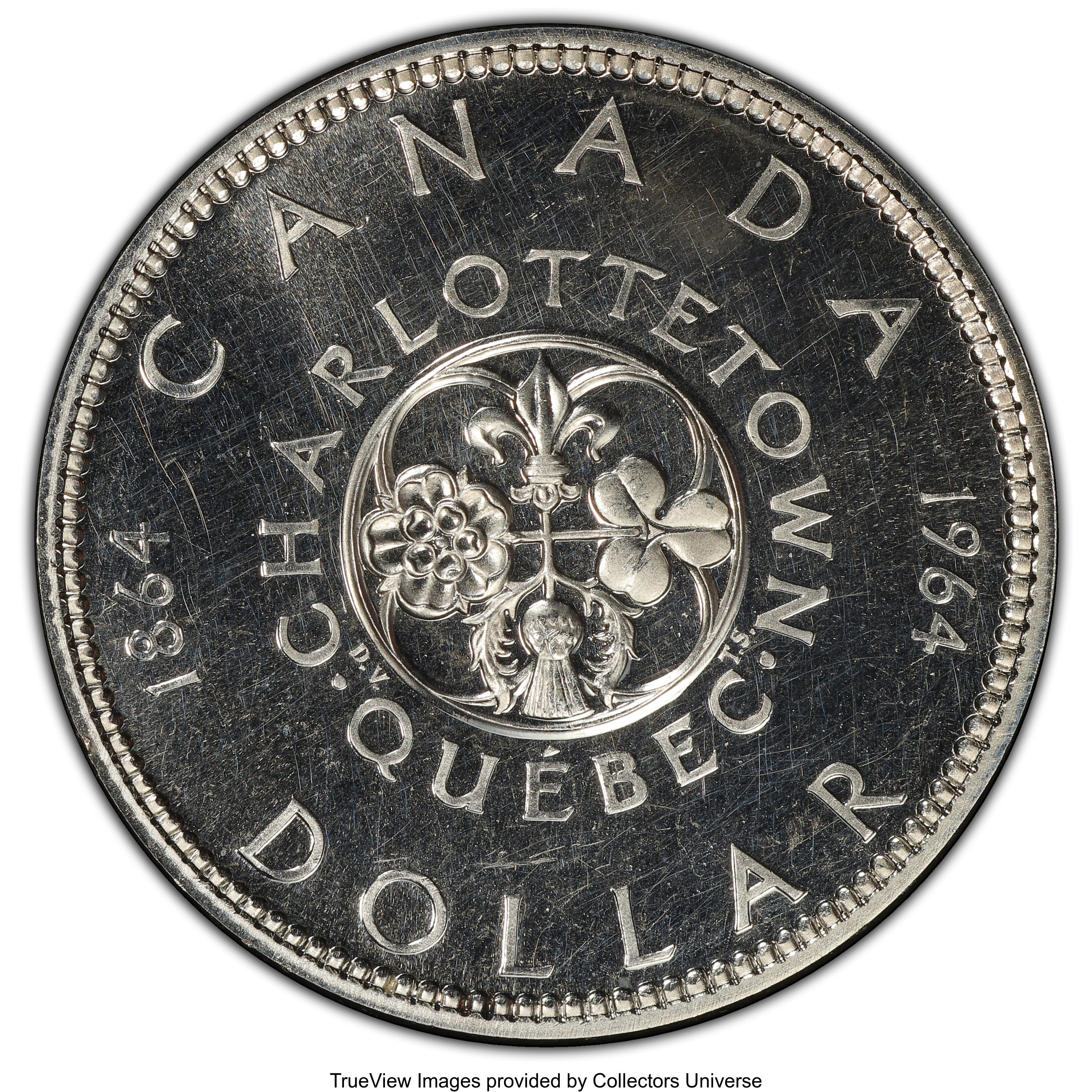 image for: Victoria Prooflike Dollar 1964 PL63 PCGS