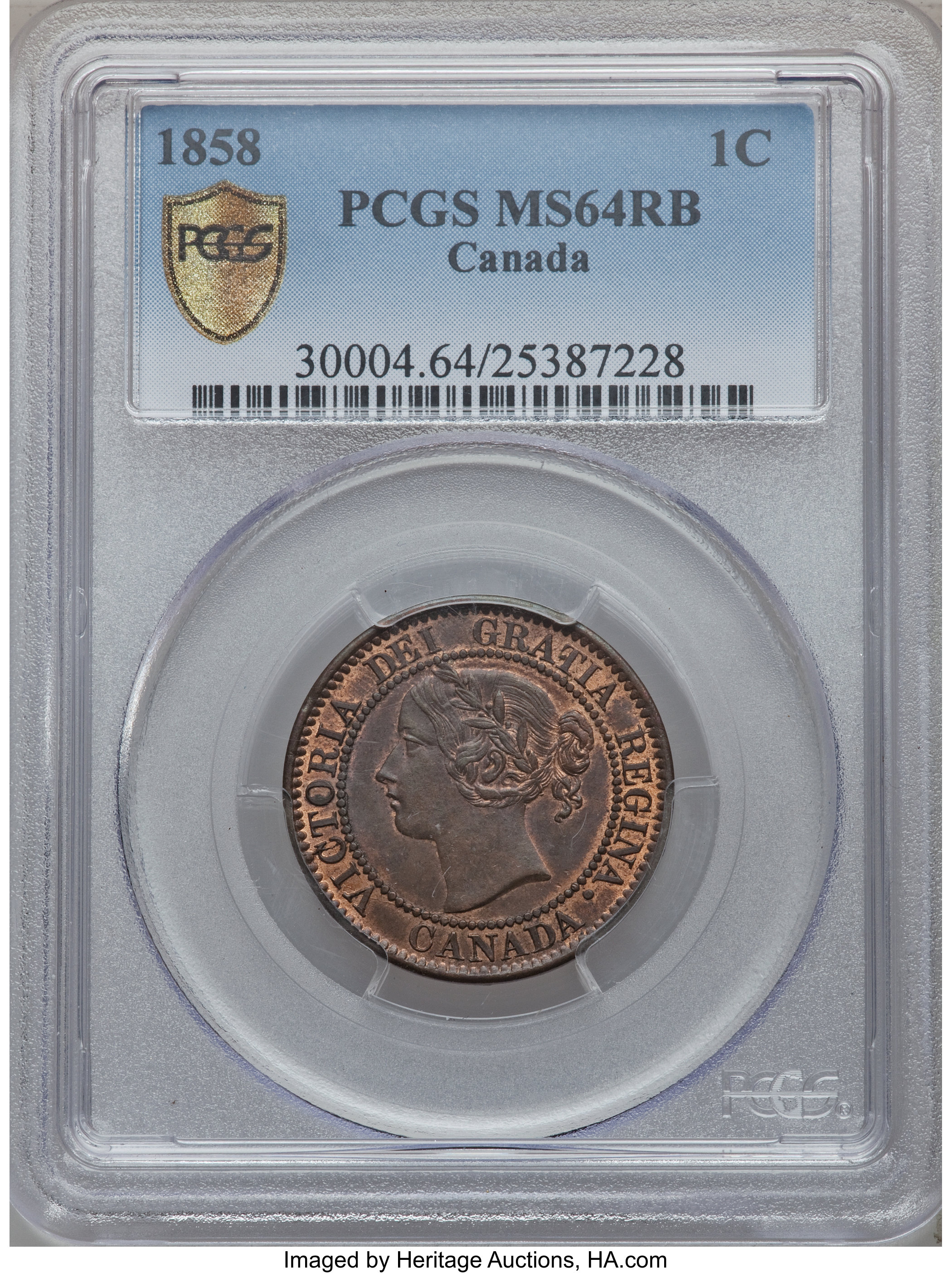 image for: Victoria Cent 1858