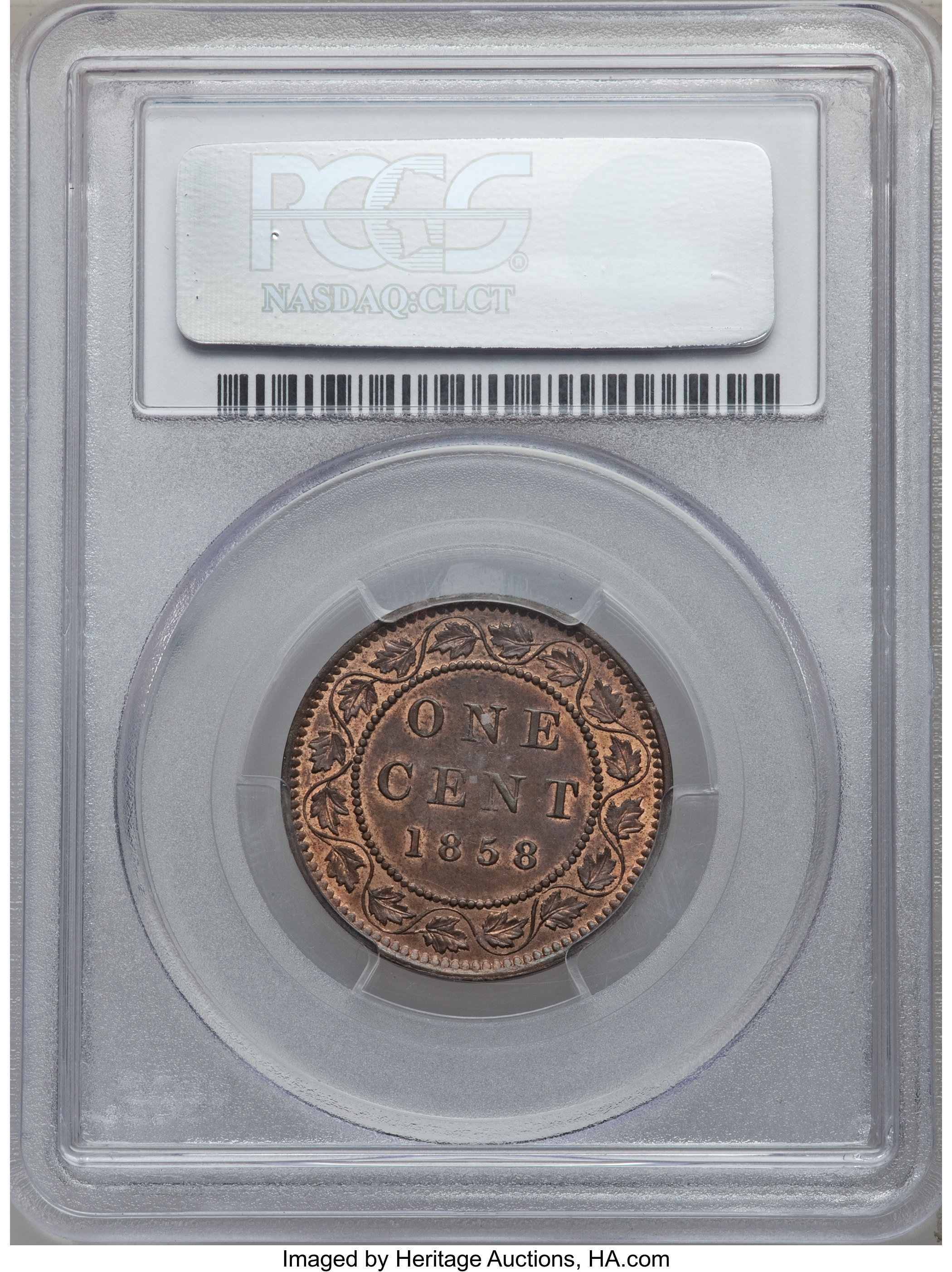 image for: Victoria Cent 1858
