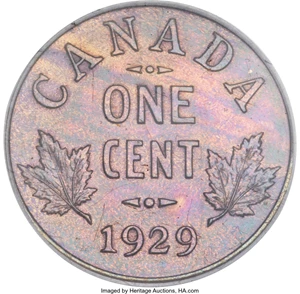 image for: George V Specimen Cent 1929