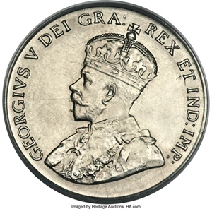 image for: George V Specimen 5 Cents 1934