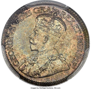 image for: George V Specimen 10 Cents 1931 SP67 PCGS