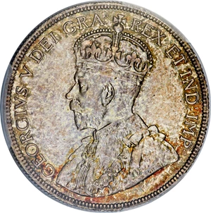 image for: George V Specimen 50 Cents 1932 SP64 PCGS