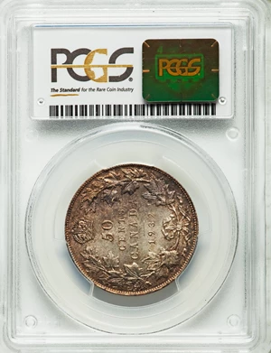 image for: George V Specimen 50 Cents 1932 SP64 PCGS