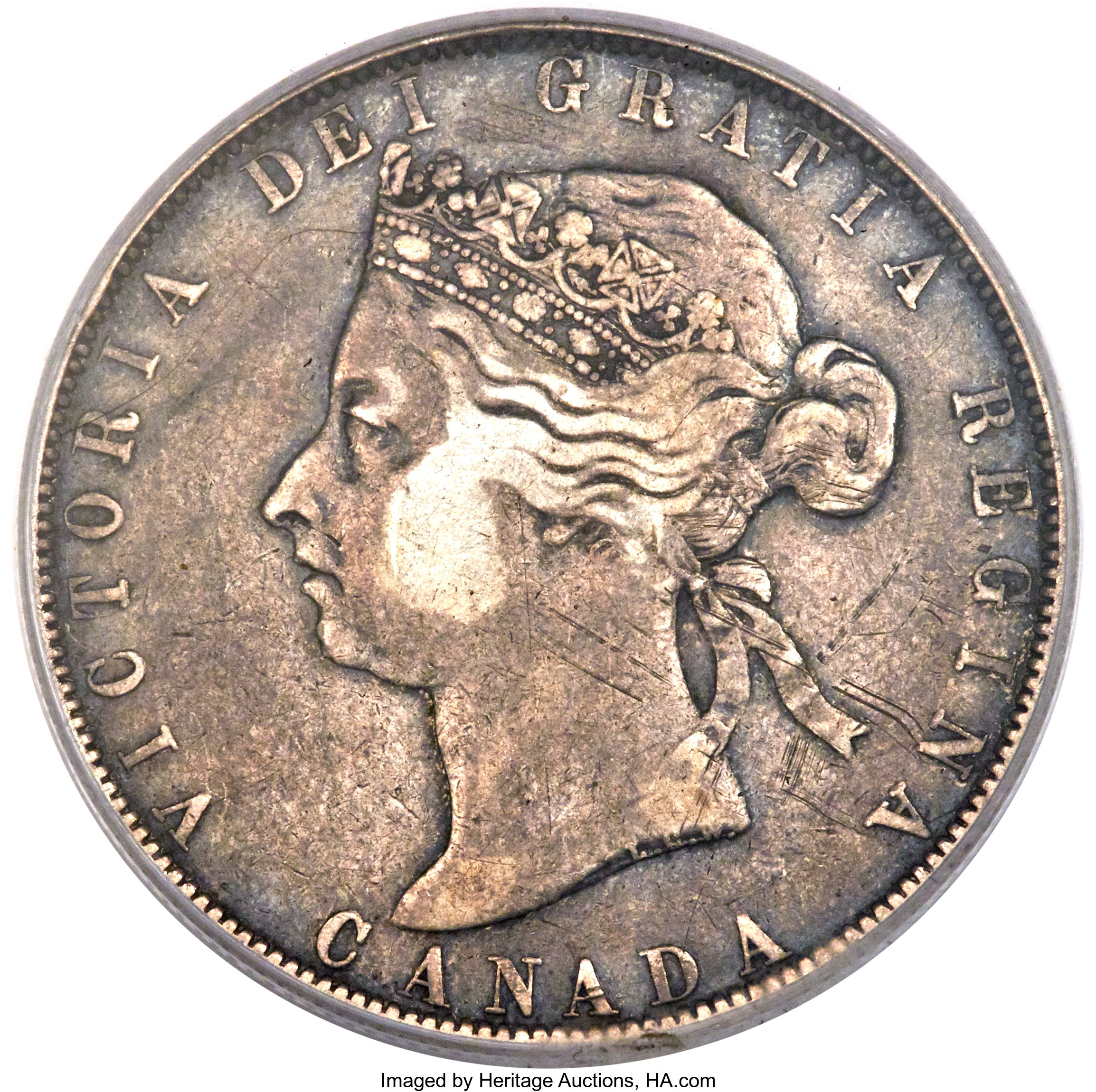 image for: Victoria 50 Cents 1890-H VF30 PCGS