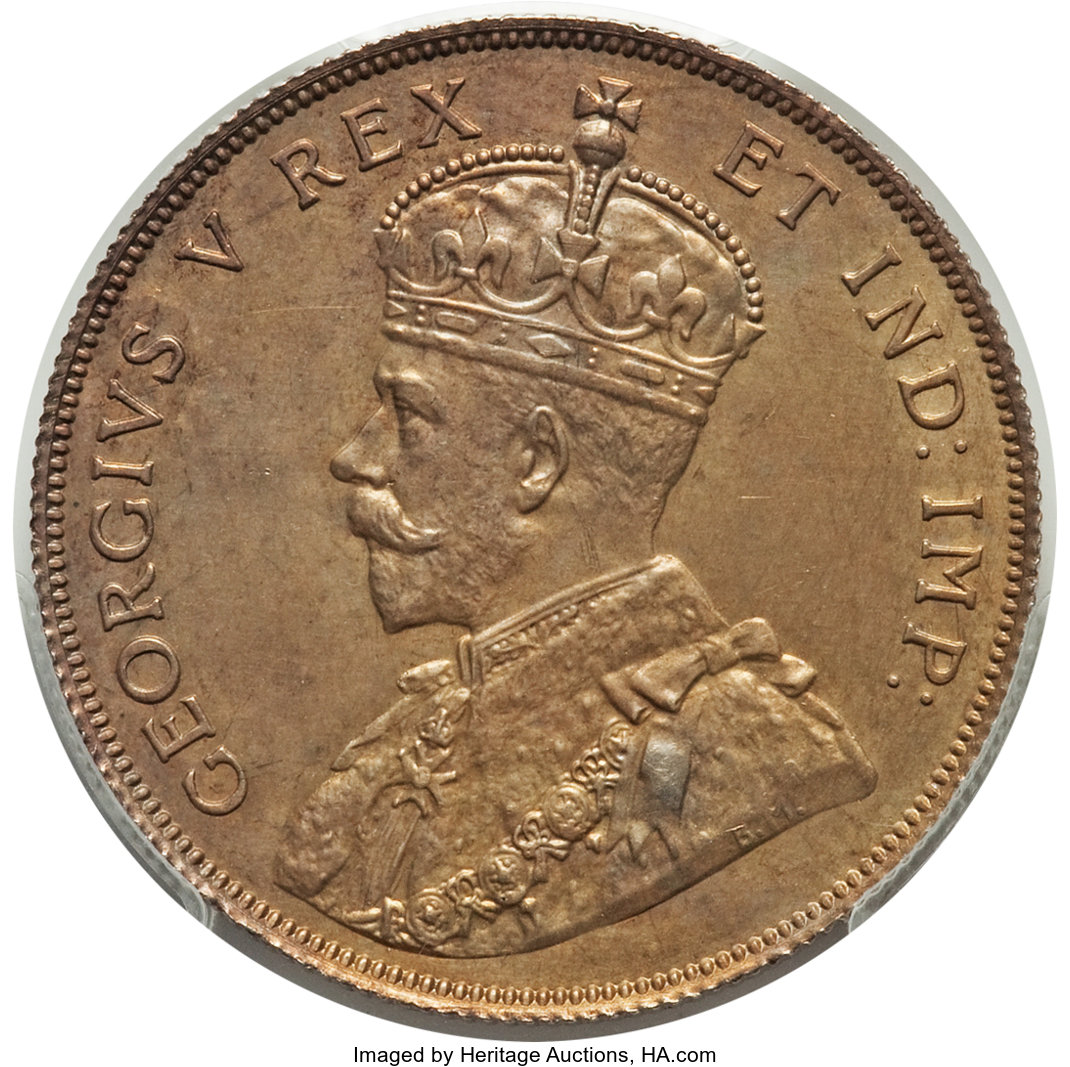 image for: George V Specimen 50 Cents 1911 SP62 PCGS