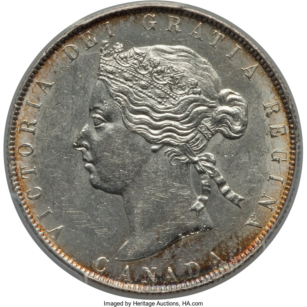 image for: Victoria 50 Cents 1888 AU58 PCGS