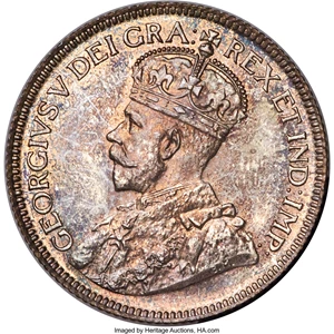 image for: George V Specimen 25 Cents 1931 SP67 PCGS