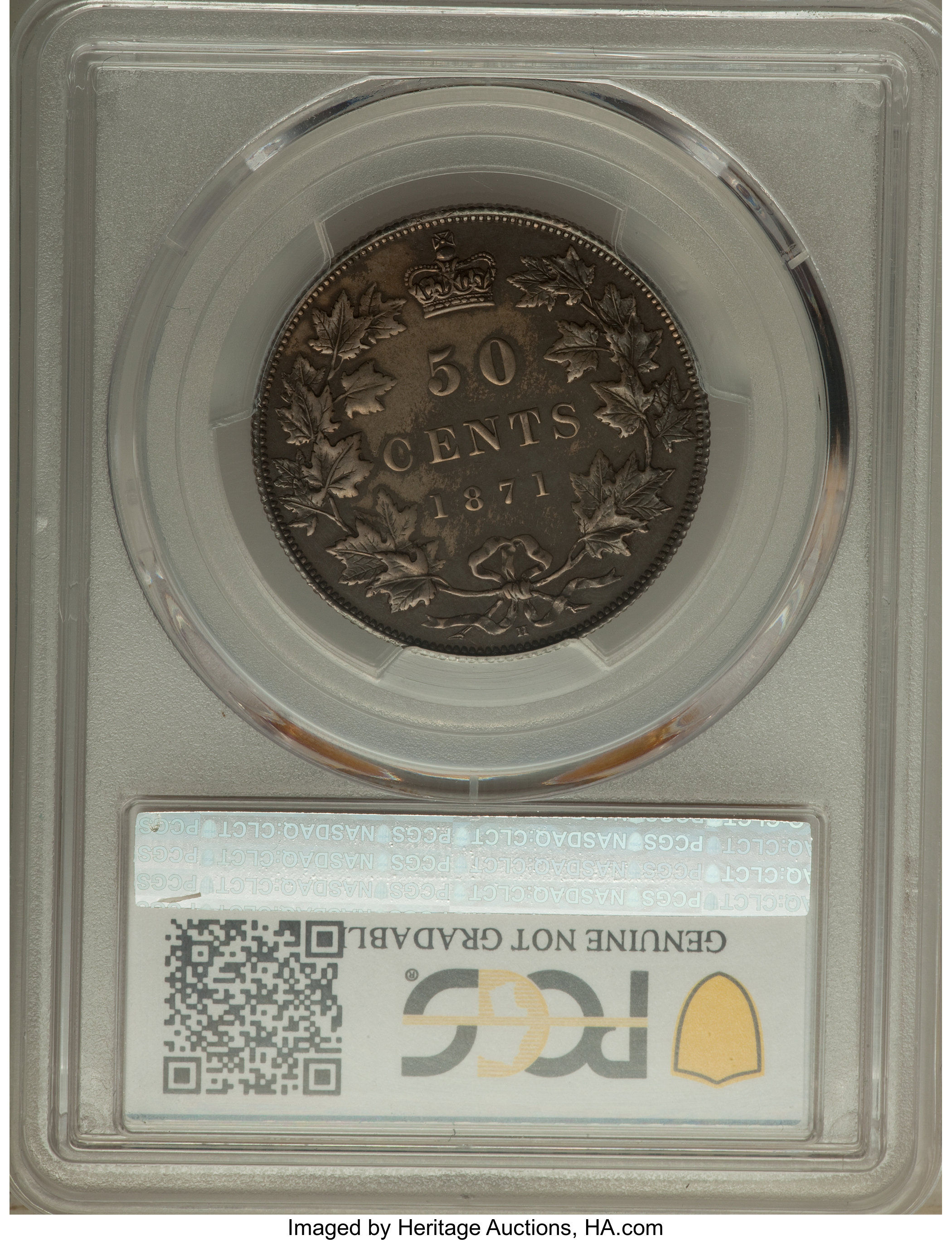 1871-H 50c XF45 thumbnail 17