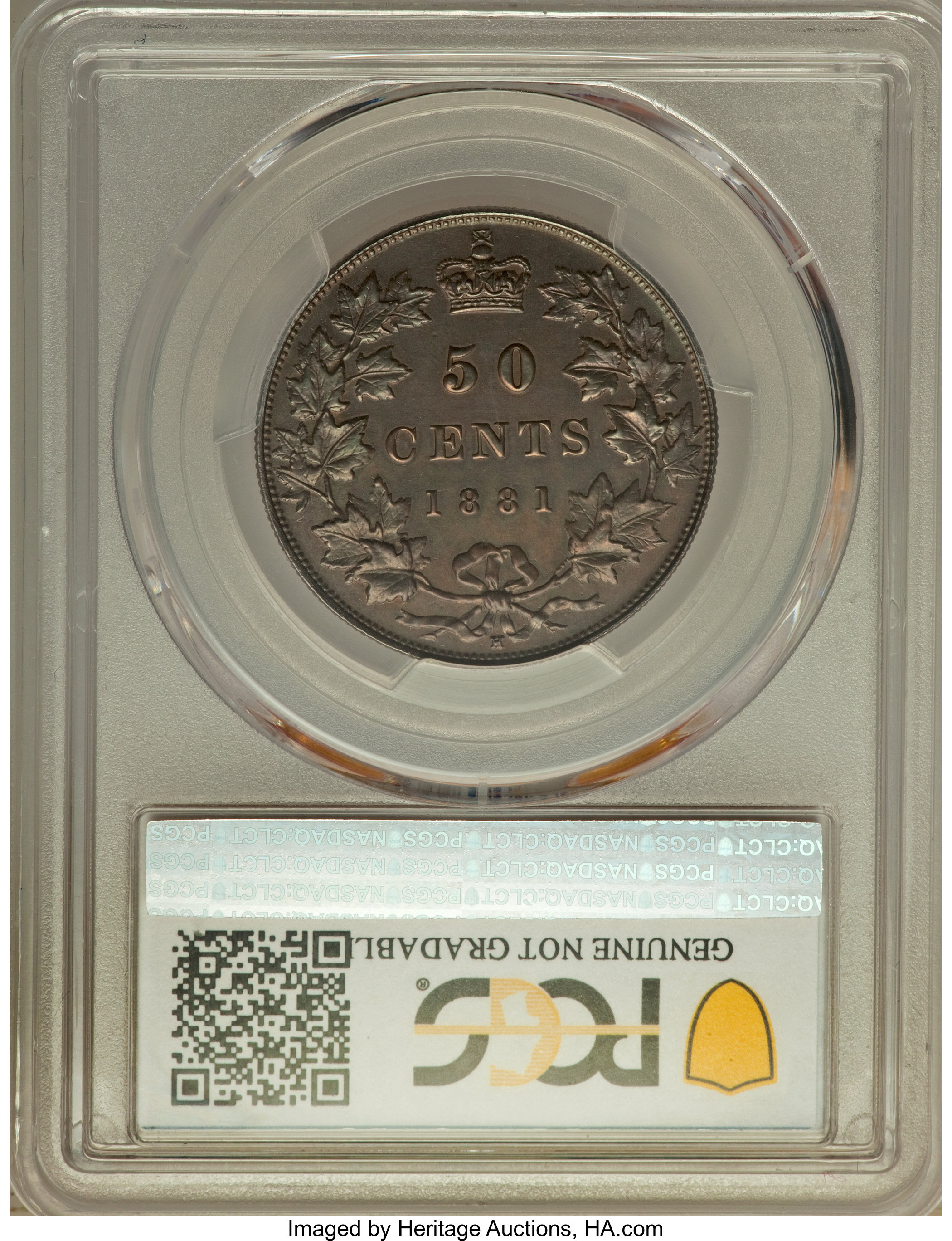 1881-H 50c MS60 thumbnail 11
