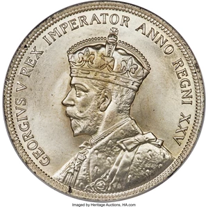 image for: George V Specimen Dollar 1935 SP67 PCGS