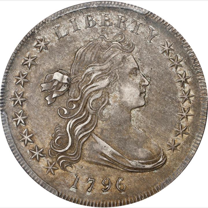 1796 $1 Small Date, Small Letters, B-3, BB-62 MS