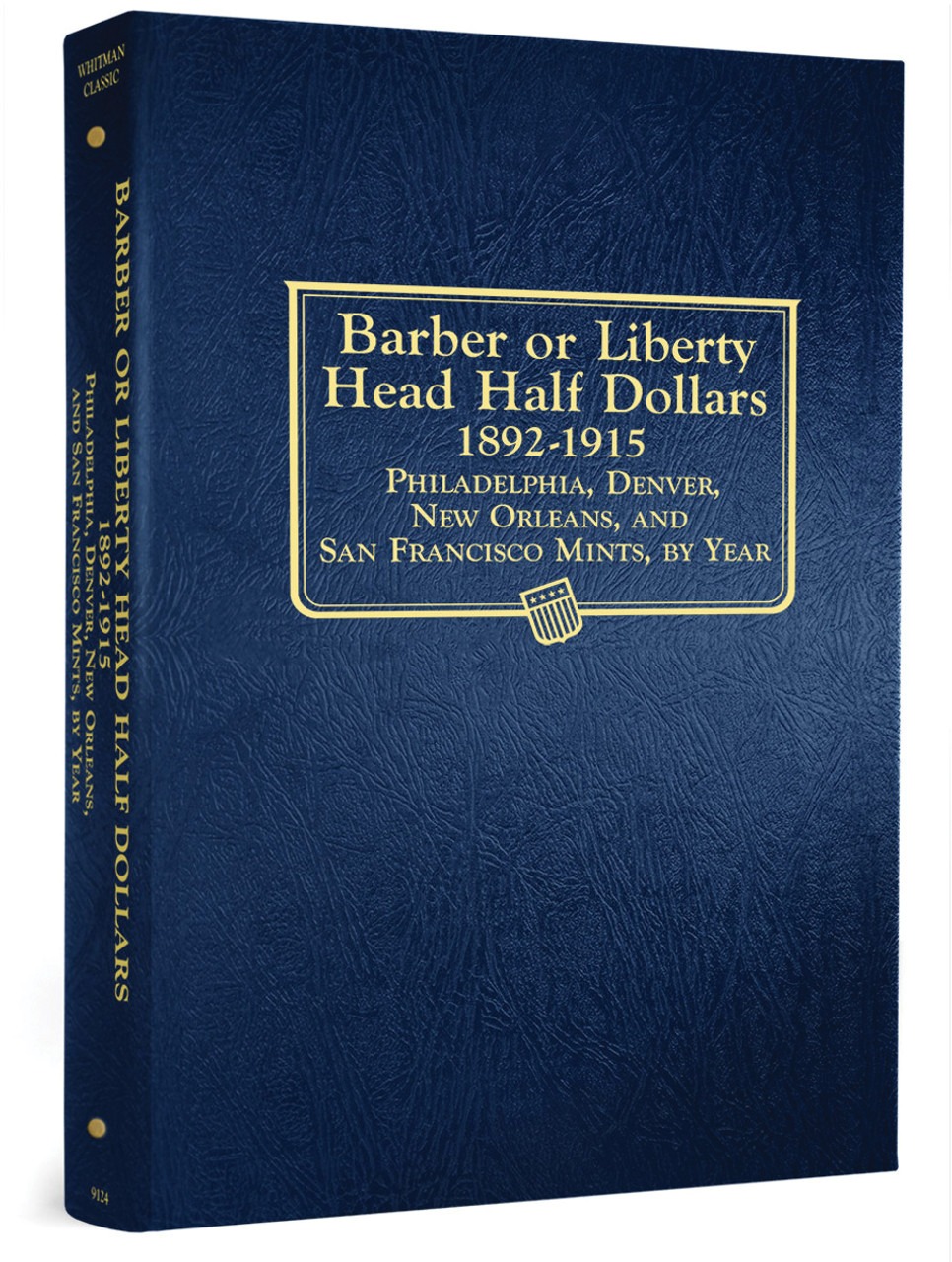 Barber Half Dollar Set 50c 1892-1915, 73 Coins MS