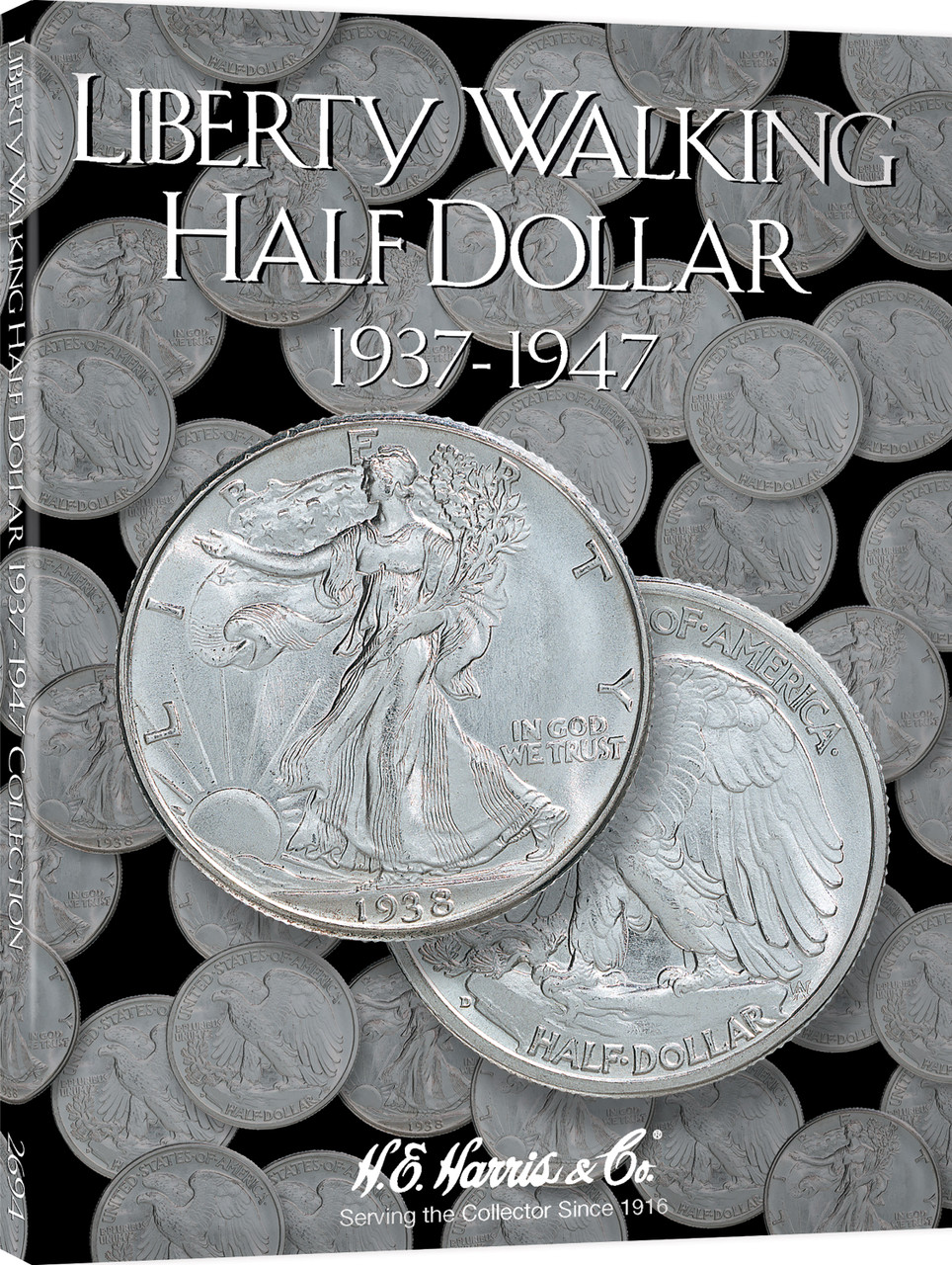 Walking Liberty Half Dollar 50c Short Set, 1941-1947, 20 Coins MS