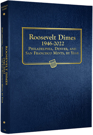 Roosevelt Dime Set 10c 1950-64, Silver, 15 Coins PR CAM