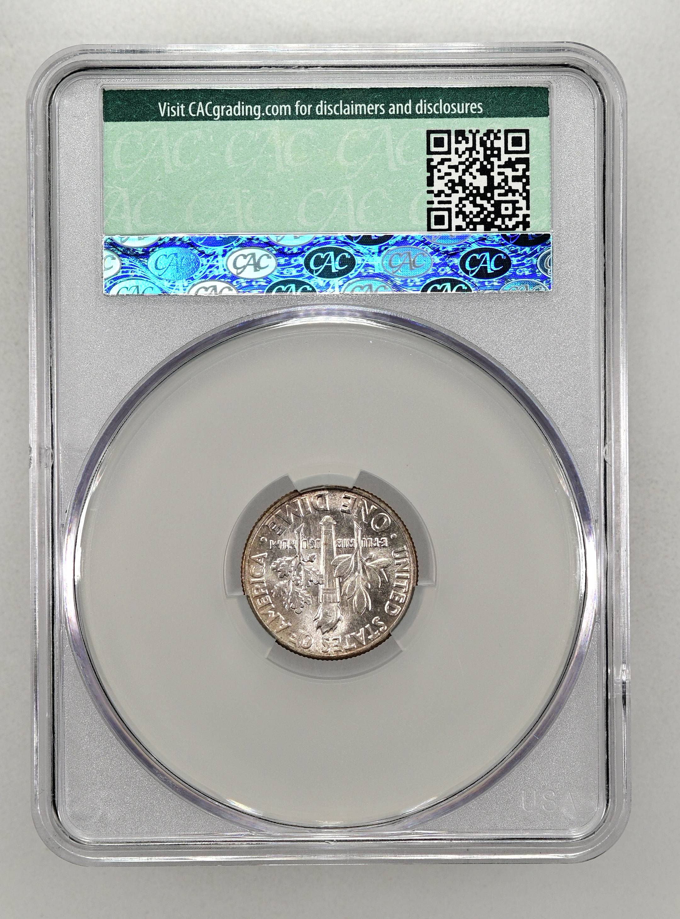 Image for 1948 50c Obverse Die Clash, FS-401 MS FBL