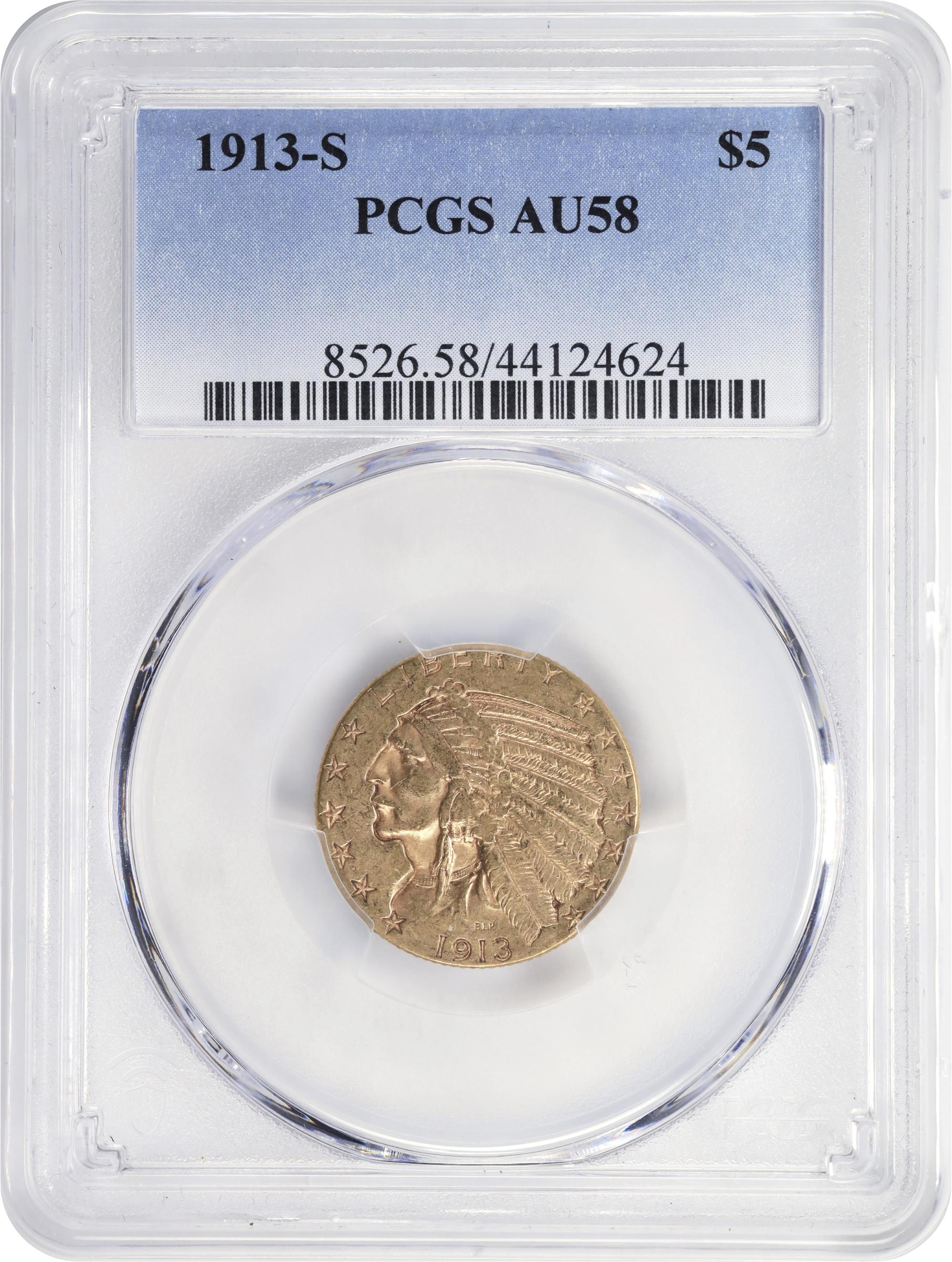 Image for 1843-O $5  Small Letters MS