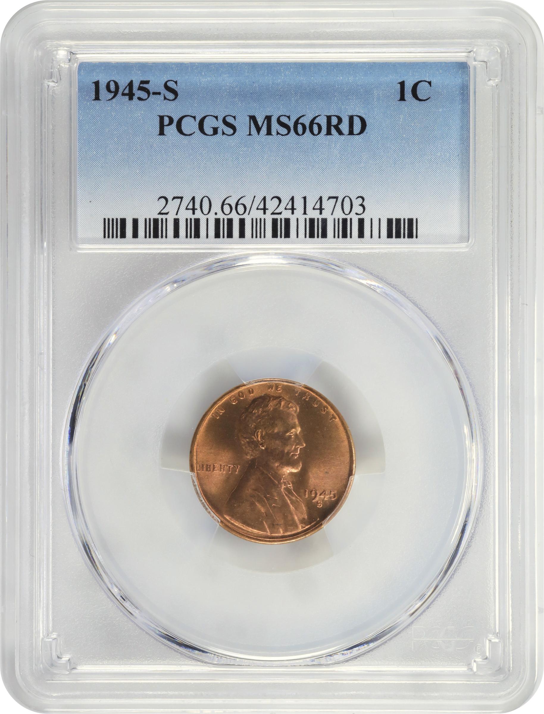 Image for 1912-S 1c MS RD