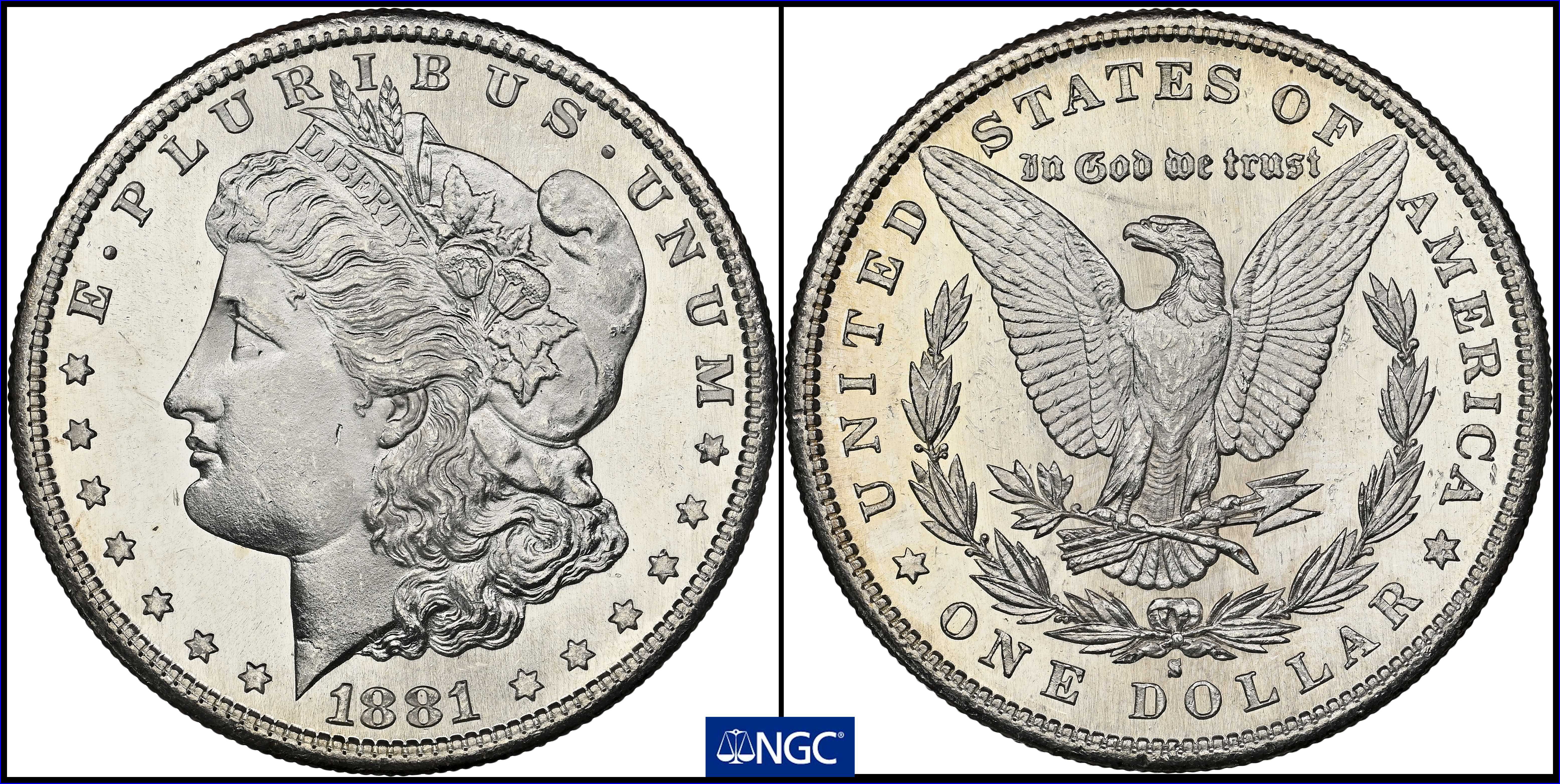 Image for 1850 1c Open 5, N-24, FS-301 MS BN
